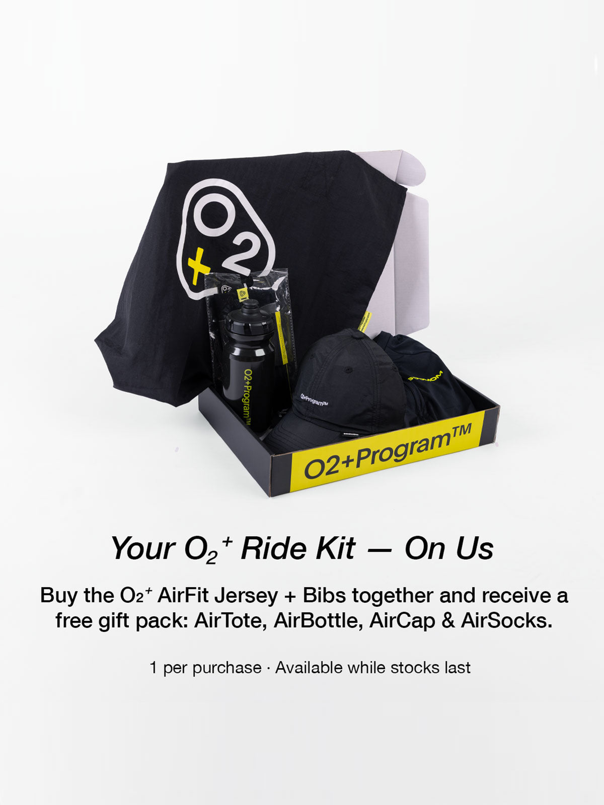 O2+ Men's AirFit Bib Shorts