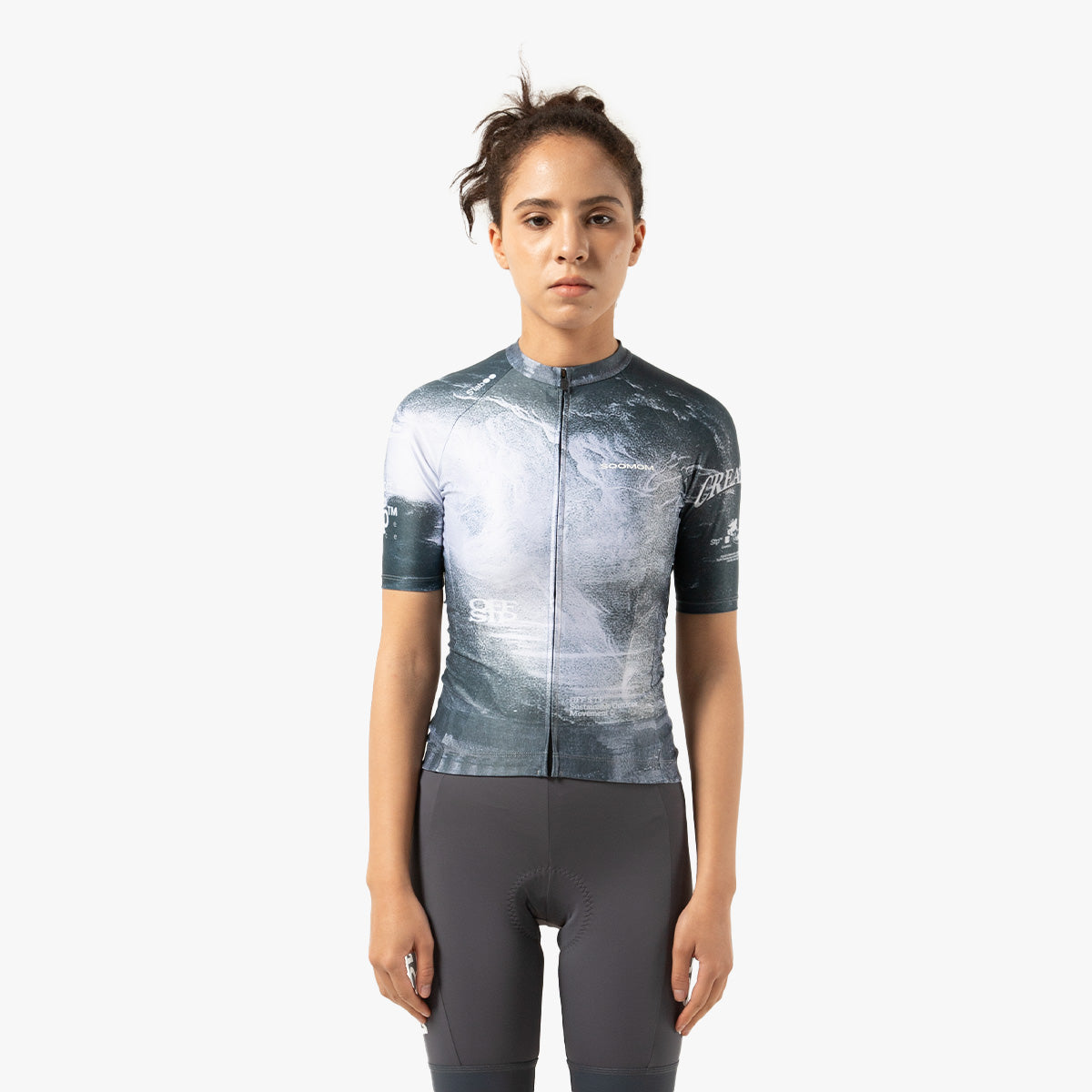 Women's Base Studio Edition Jersey - Lumen Grey– SOOMOM | Cycling