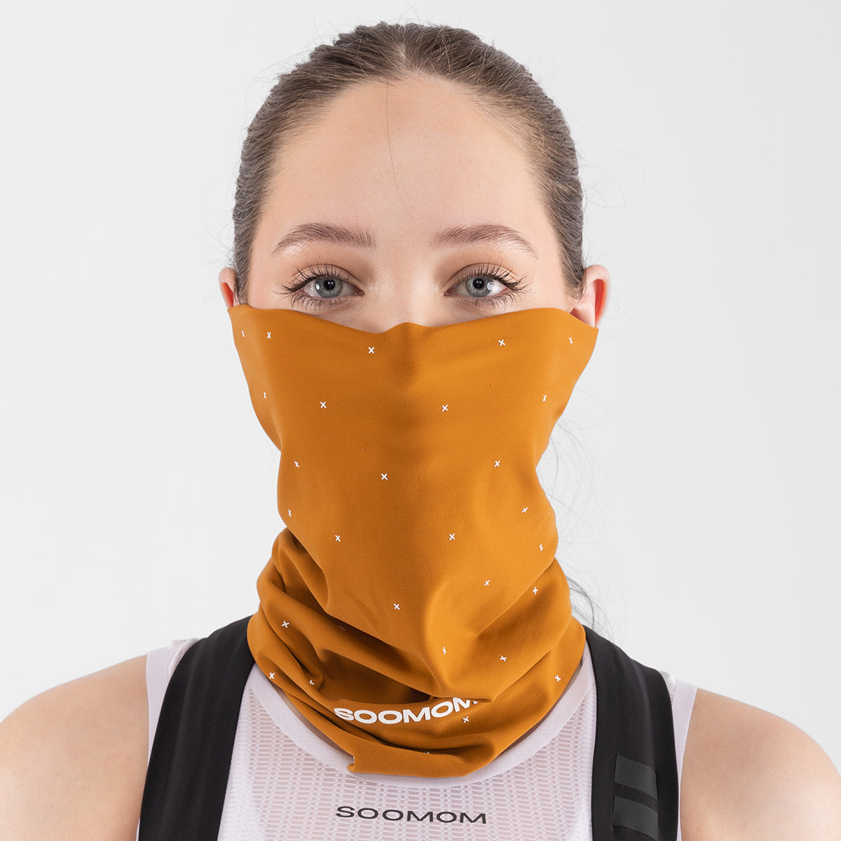 AllAround Cycling Neck Warmer Brown SOOMOM Cycling Apparel