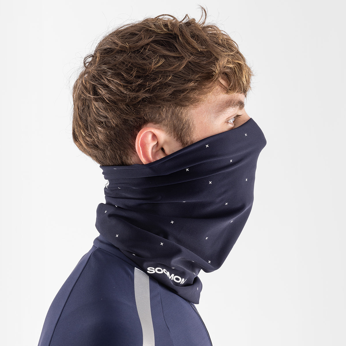 AllAround Cycling Neck Warmer Navy SOOMOM Cycling Apparel