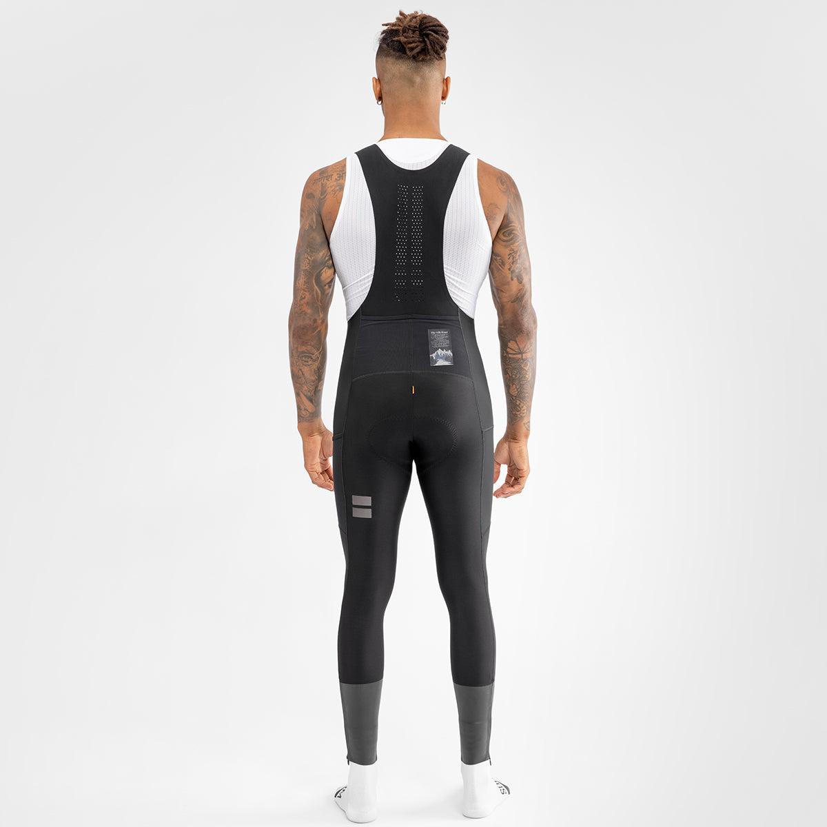 All-Around Windproof Thermal Bib Tights - Black