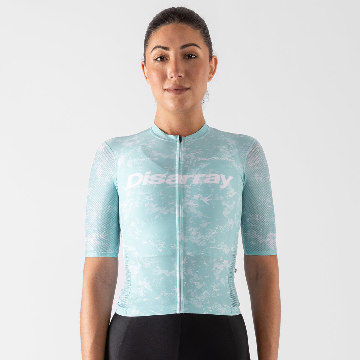 Women s All Round Disarray Jersey Celeste SOOMOM Cycling Apparel