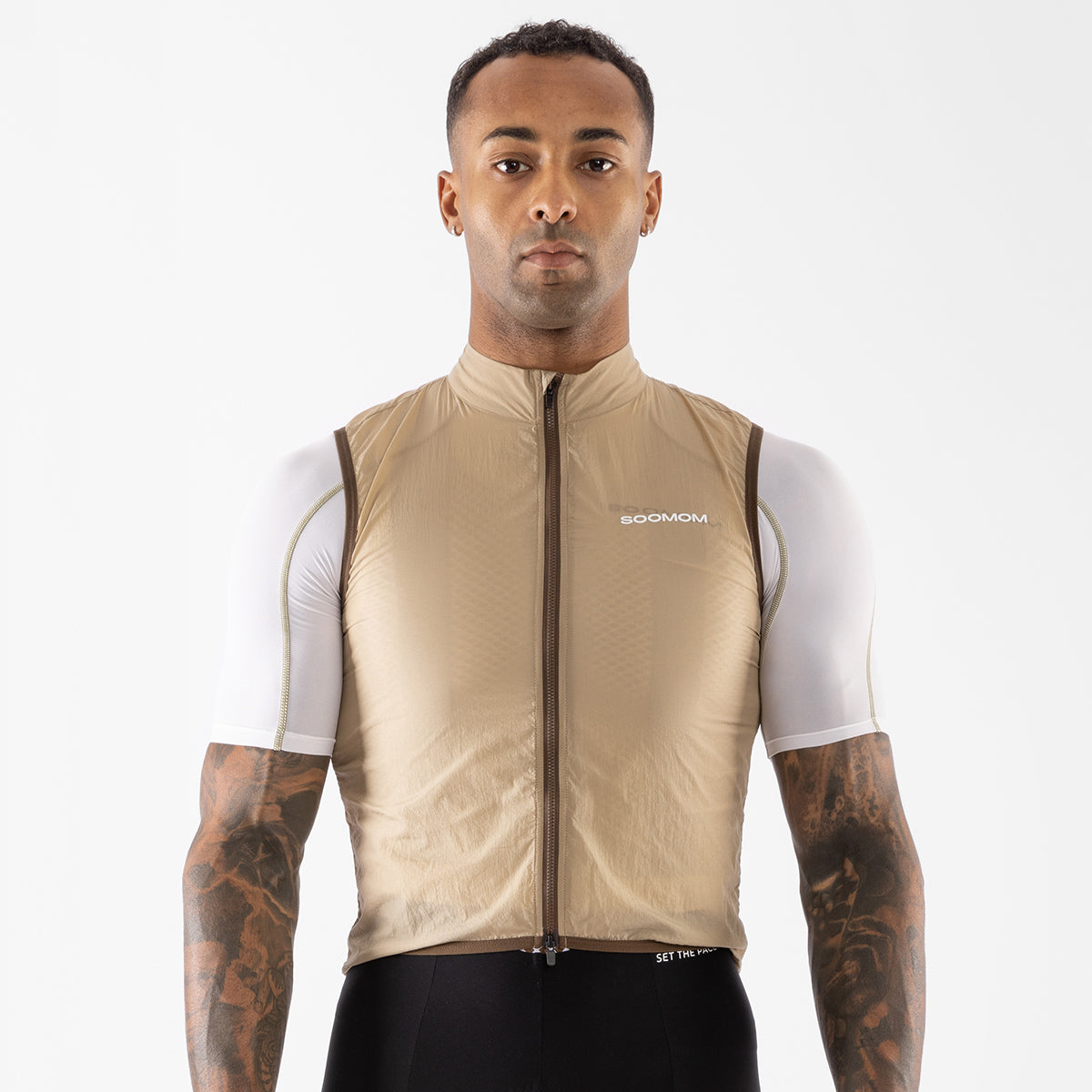 Base Wind Gilet - Clay– SOOMOM | Cycling Apparel