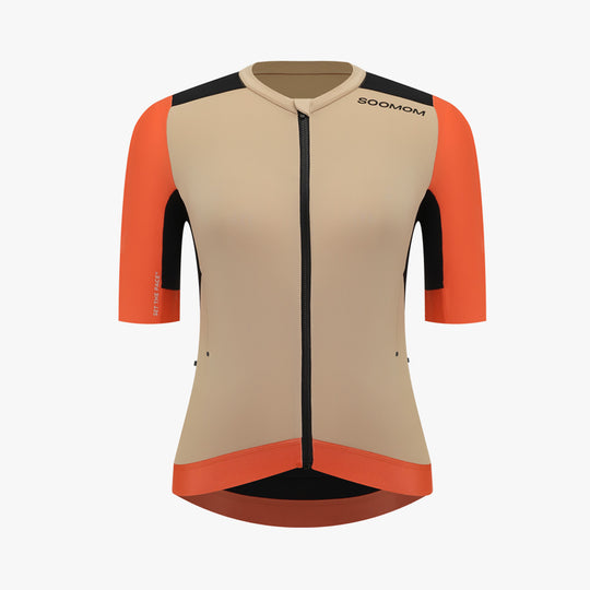 Women's Escape Trailblock Cycling Jersey - Flame