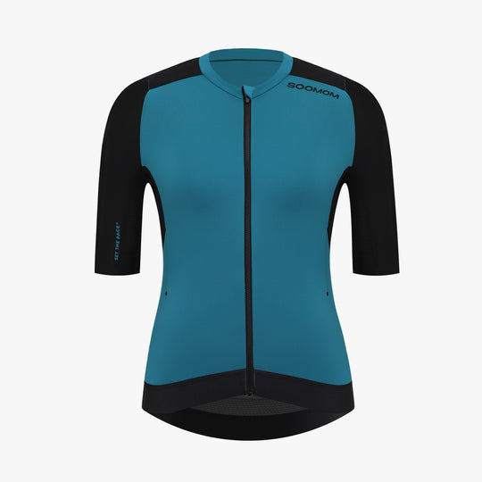 Women's Escape Trailblock Cycling Jersey - Ocean Teal