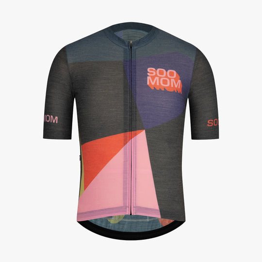 Soomom x Spin Spin Art Series Merino Jersey -  Blocking