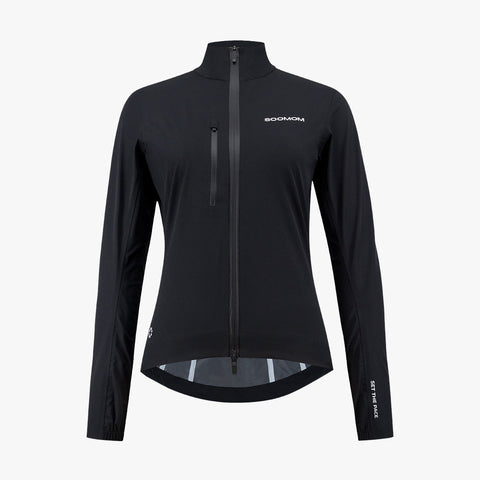 Women's All-Round Rain Jacket - Midnight SOOMOM | Cycling Apparel