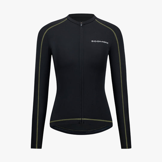 Women's Base LS Jersey - Black