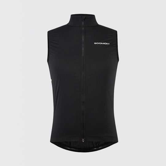 Race Lightweight Windproof Gilet - Black