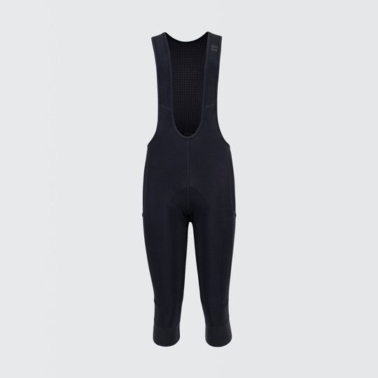 Women's All-Around 3/4 Cargo Thermal Bib Tights - Black