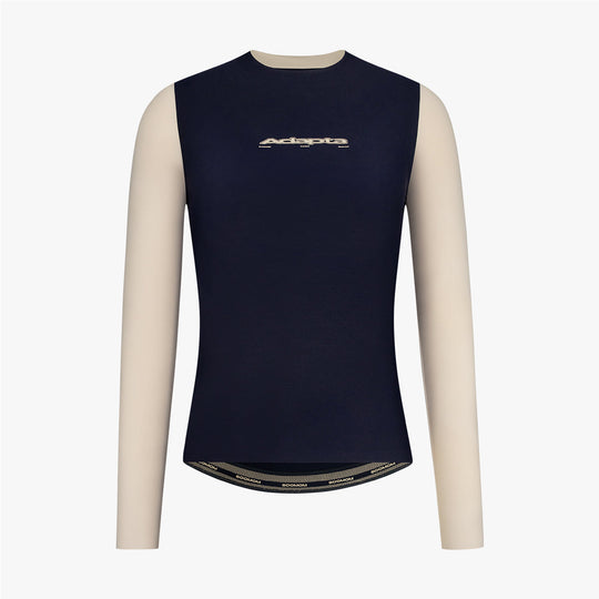Women's Race LS Thermal Jersey - Navy