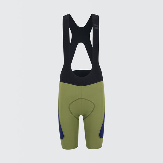 All-Round Cargo Bib Shorts - Olive