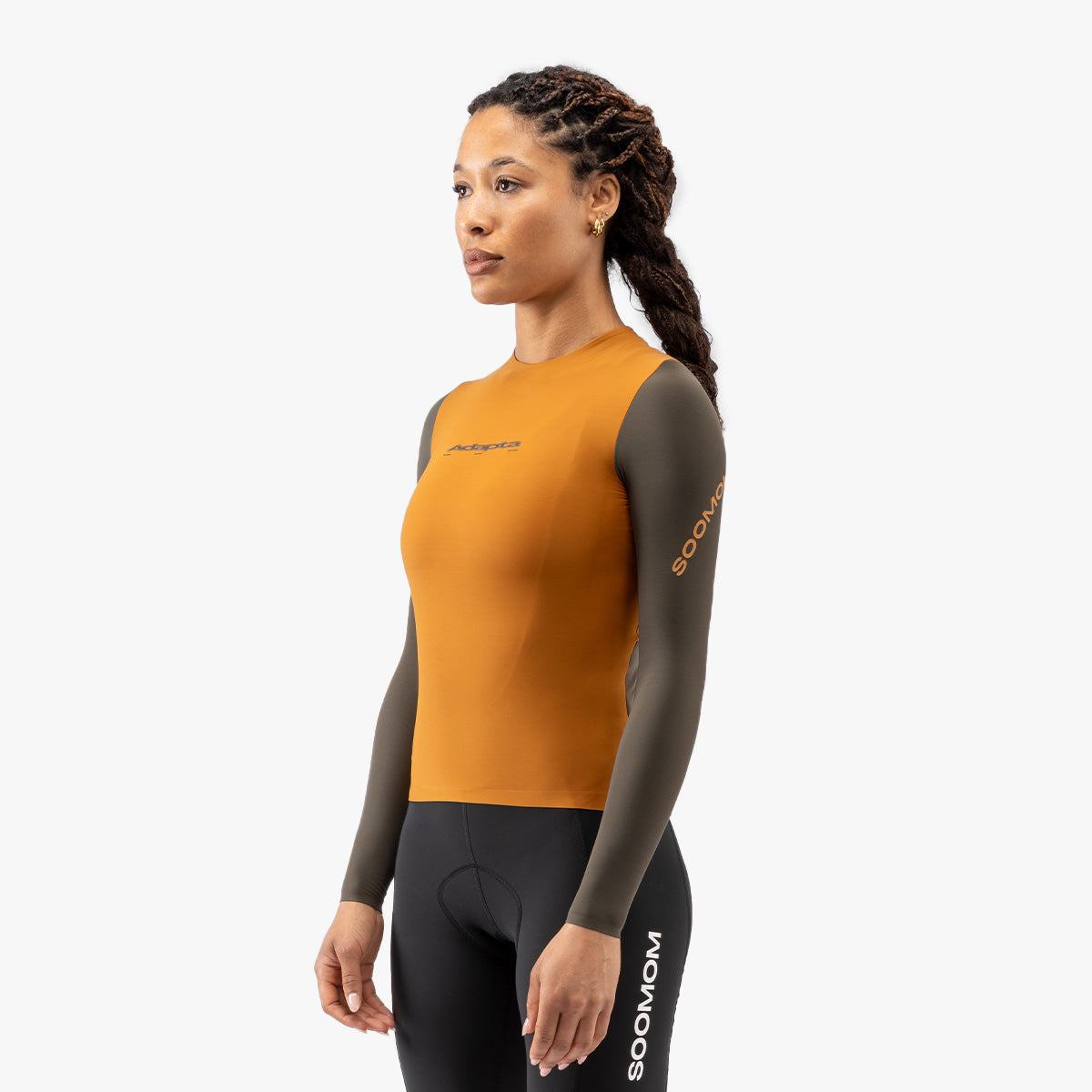 Women's Race LS Thermal Jersey - Brown