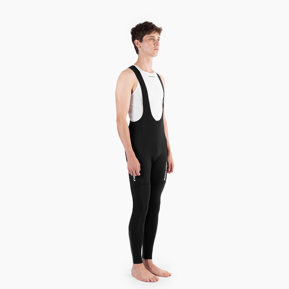 All-Round Windproof Utility Thermal Bib Tights - Black