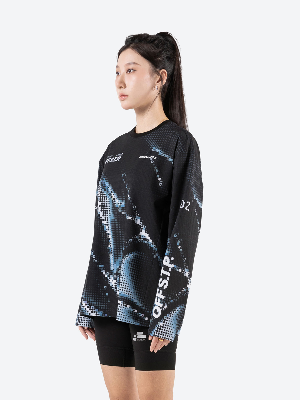 Urban Quick-Dry LS Tee - Iridescent Flux
