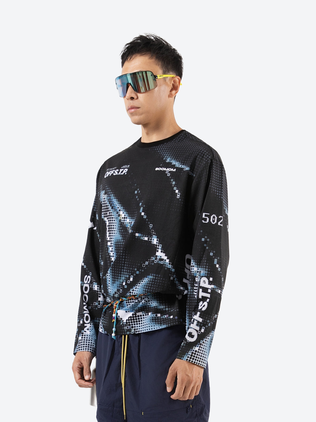 Urban Quick-Dry LS Tee - Iridescent Flux