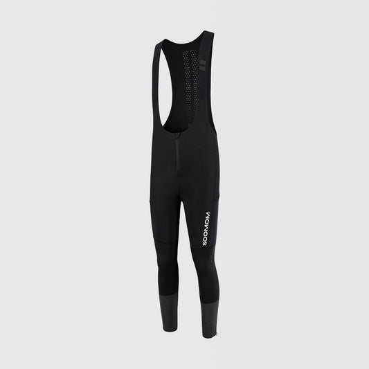 All-Round Windproof Cargo Thermal Bib Tights - Black — alternate view