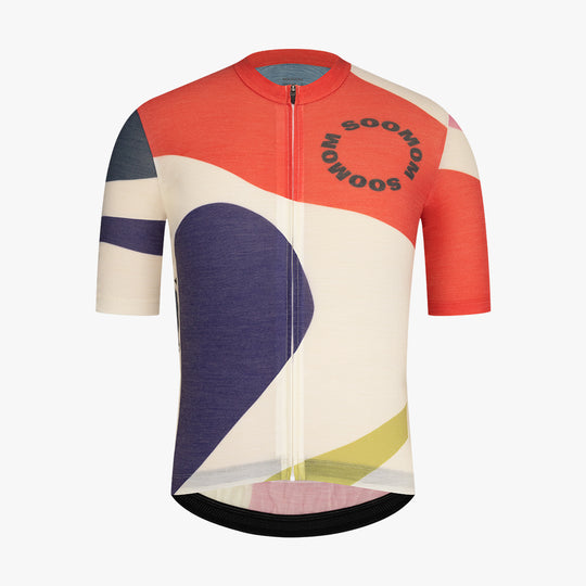 Soomom x Spin Spin Art Series Merino Jersey - Paceline