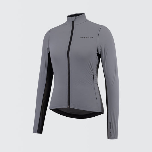 Women's All-Round Switchable Wind Jacket - Slate Gray — alternate view