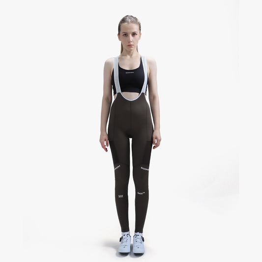 Women's Base 502 Cargo Bib Tights - Walnut — alternate view