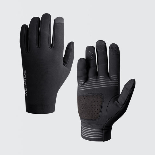 All-Around Windproof Winter Gloves - Black
