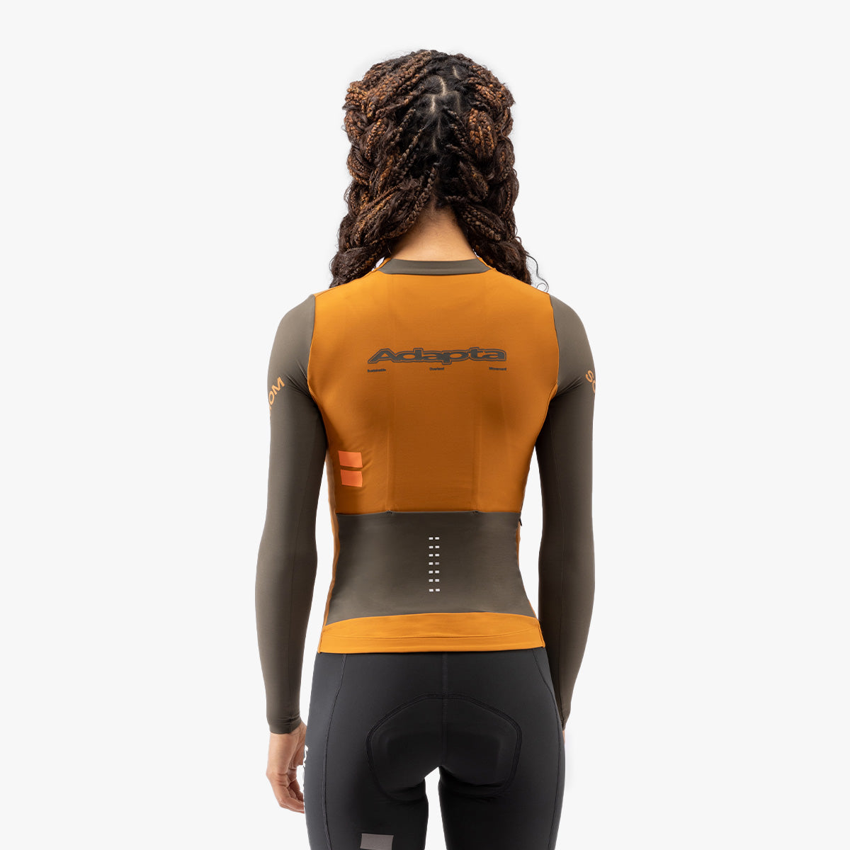 Women's Race LS Thermal Jersey - Brown