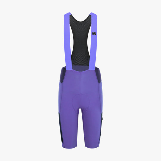 Women’s Escape Utility Bib Shorts - Shadowberry