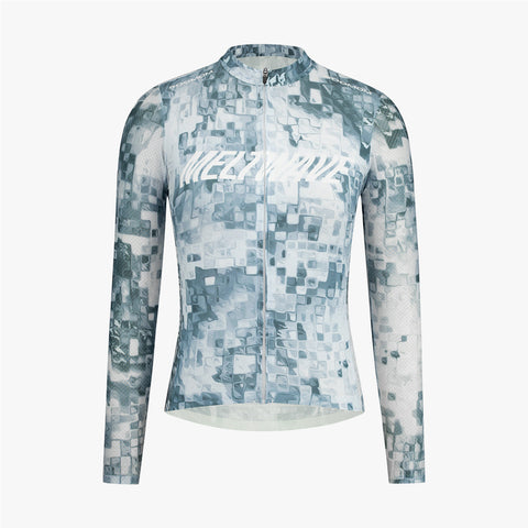 Women's All-Round Meltwave LS Jersey - Artic Frost SOOMOM | Cycling Apparel