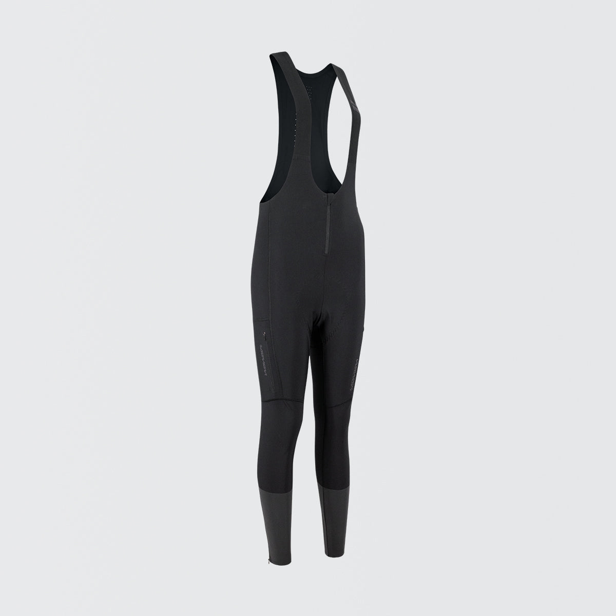 Women's All-Around Windproof Thermal Bib Tights - Black