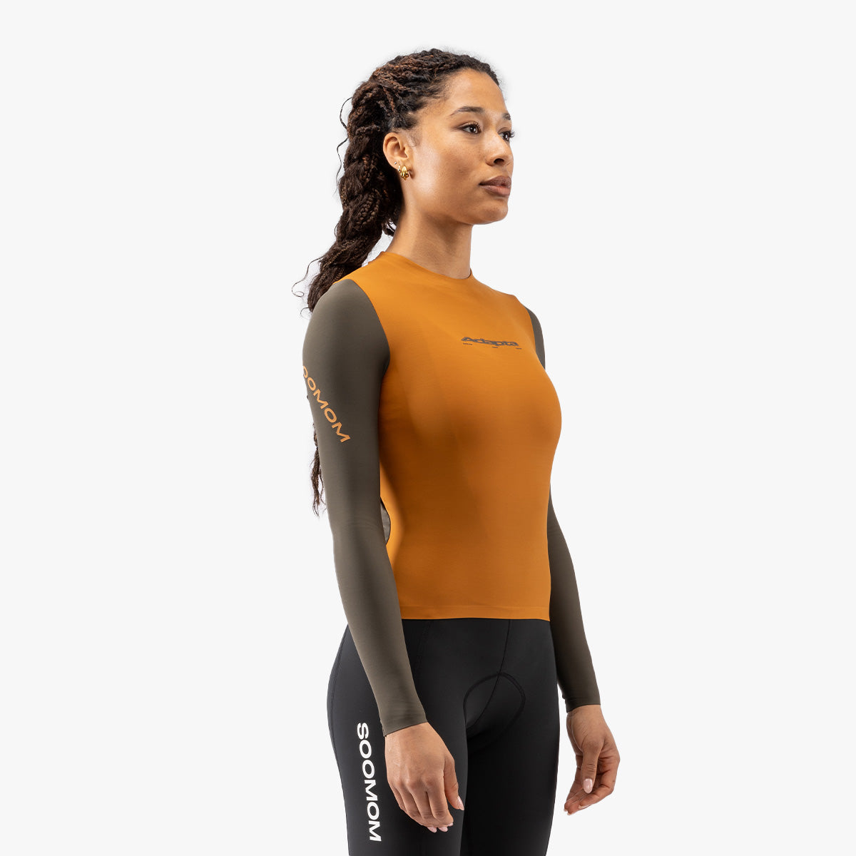 Women's Race LS Thermal Jersey - Brown