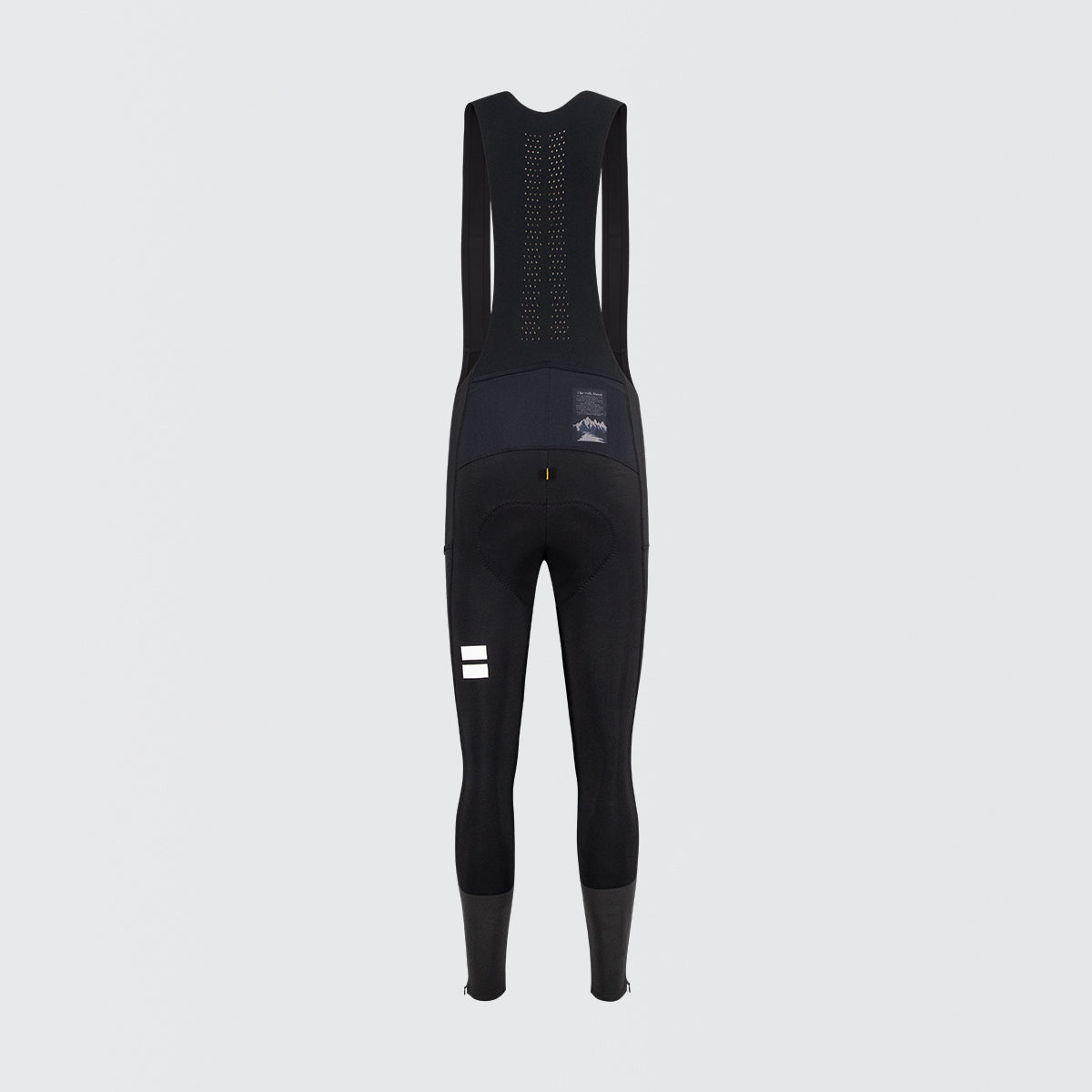 All-Round Windproof Cargo Thermal Bib Tights - Black