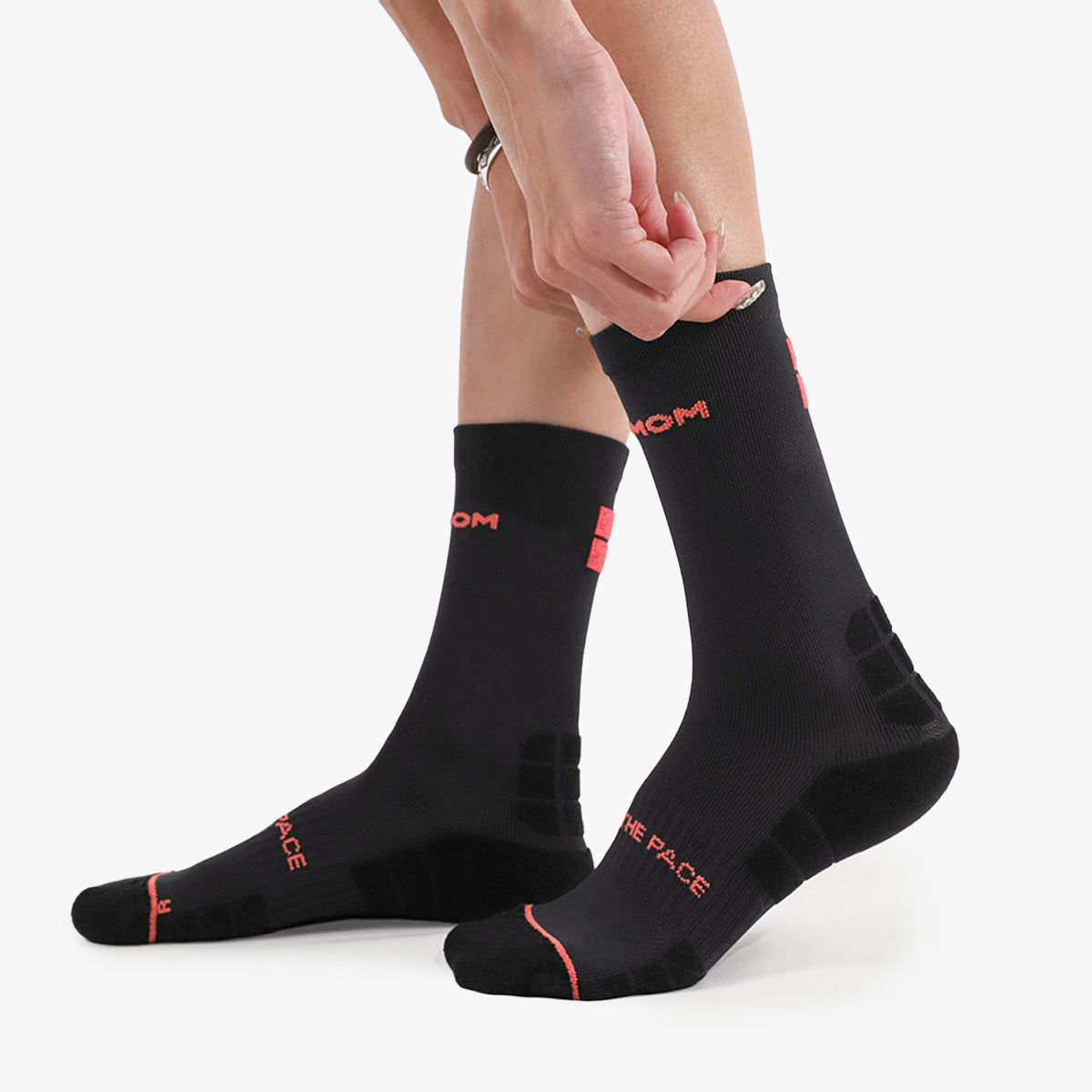 All-Round Reflective Socks - Charcoal