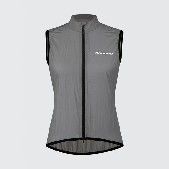Women's Base Wind Gilet - Steel