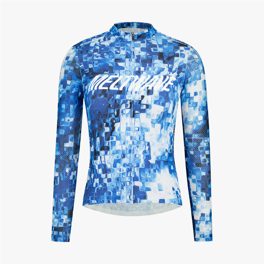 Women's All-Round Meltwave LS Jersey -  Iceberg Blue