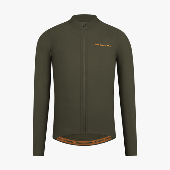 All-Round Lightweight LS Thermal Jersey - Forest