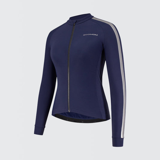 Women's  Base LS Thermal Jersey - Navy — alternate view