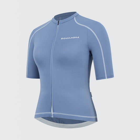 Women's Base Jersey - Powder Blue — alternate view