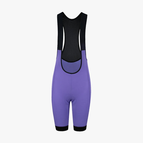 Women’s Base Bib Shorts - Grape SOOMOM | Cycling Apparel