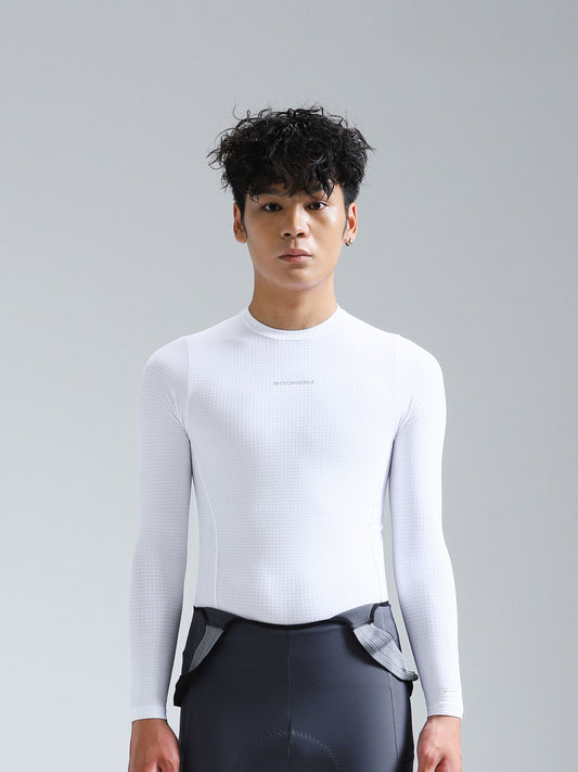 All-Round LS Thermal Base Layer - White — alternate view