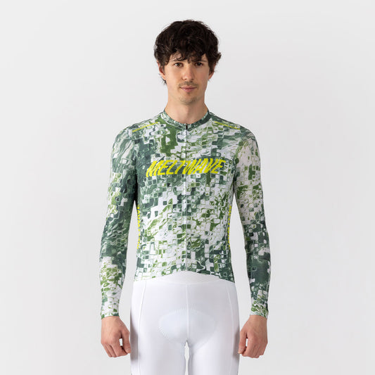 All-Round Meltwave LS Jersey - Glacial Moss — alternate view
