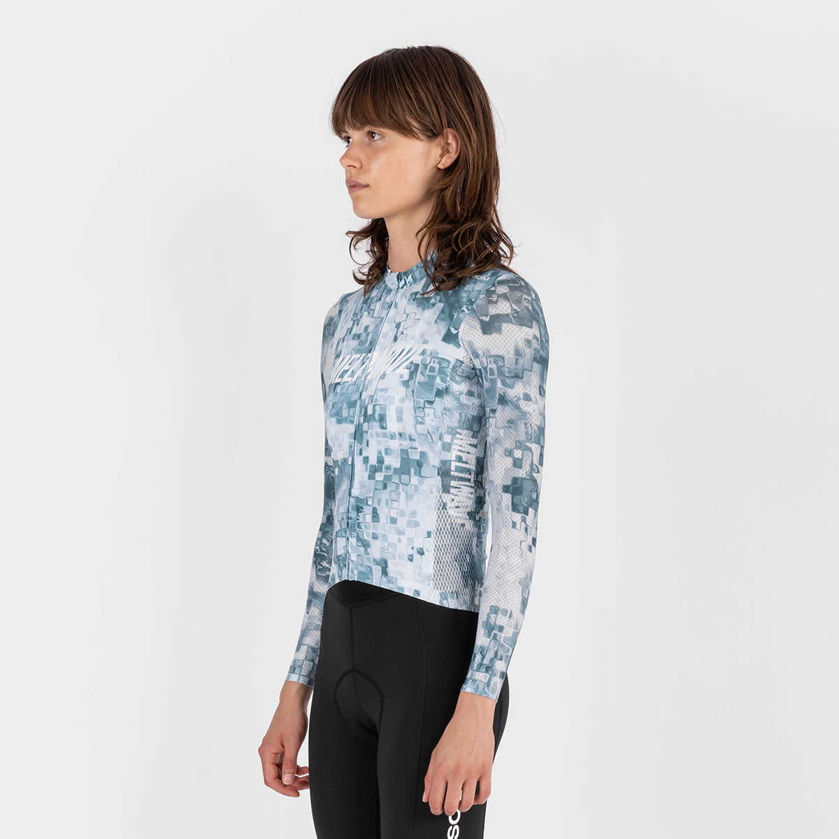Women's All-Round Meltwave LS Jersey - Artic Frost