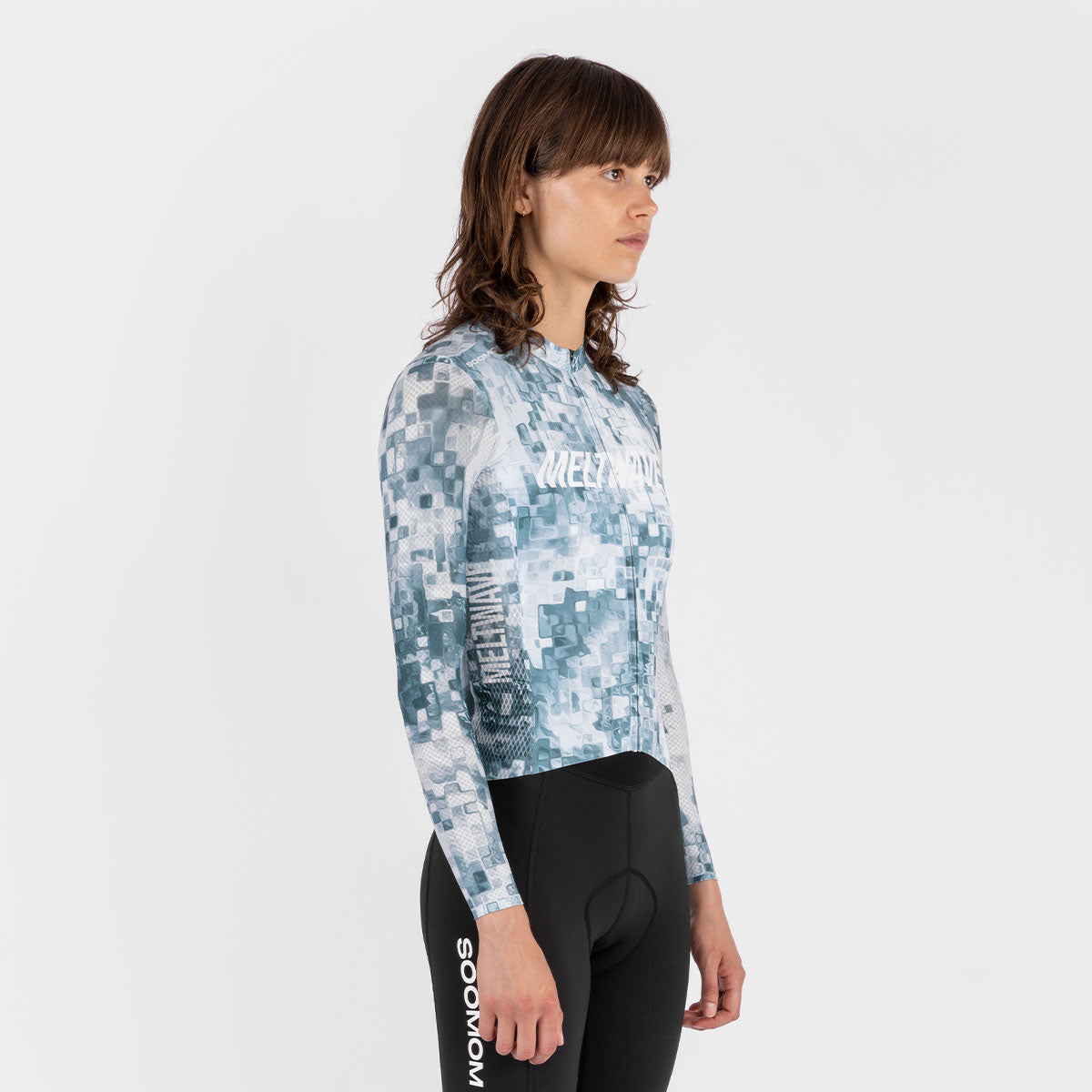 Women's All-Round Meltwave LS Jersey - Artic Frost