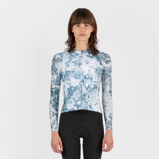 Women's All-Round Meltwave LS Jersey - Artic Frost — alternate view