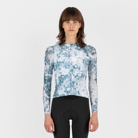 Women's All-Round Meltwave LS Jersey - Artic Frost SOOMOM | Cycling Apparel
