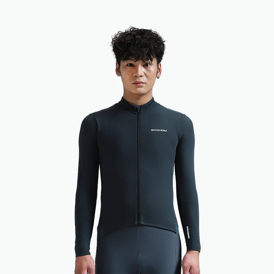 All-Round LS Thermal Jersey - Anchor — alternate view