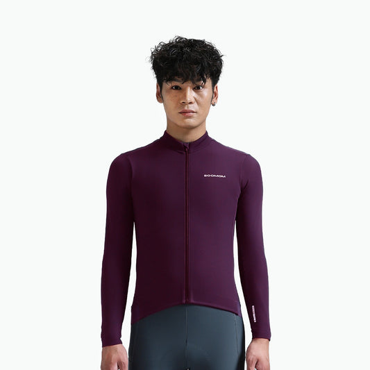 All-Round LS Thermal Jersey - Mulberry Shadow — alternate view