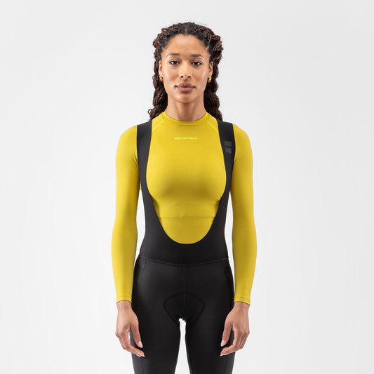 Women's Base LS Undergarment - Mustard — alternate view