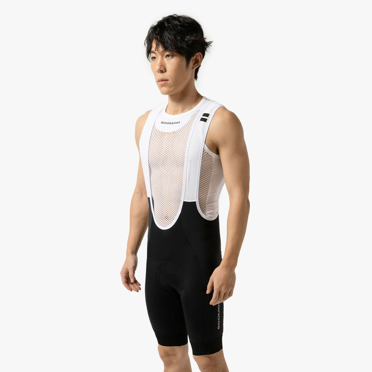 Base Cargo Bib Shorts - Black
