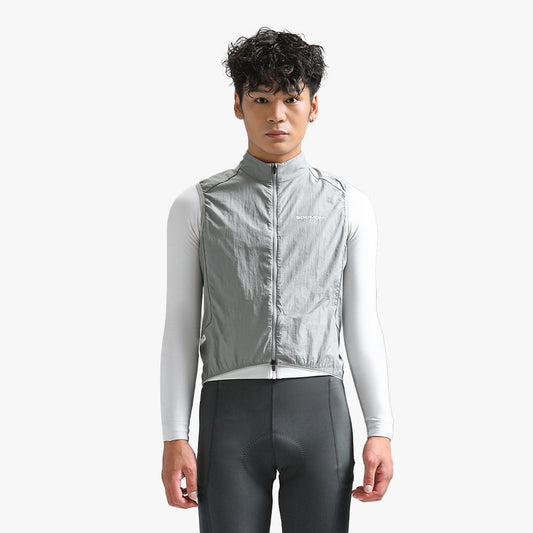 Base Wind Gilet - Grey — alternate view