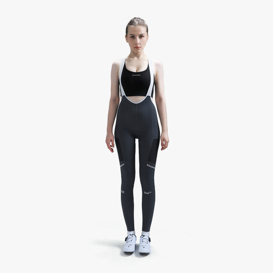 Women's Base 502 Cargo Bib Tights - Graphite — alternate view